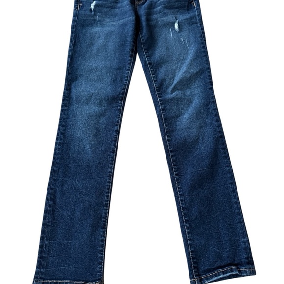 Aeropostale Skinny Jeans Dark Wash Size 4 Regular EUC - Picture 2 of 7